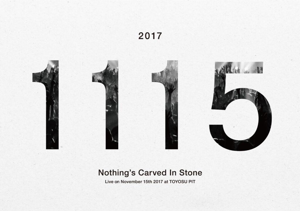 DVD&Blu-ray『Live on November 15th 2017 at TOYOSU PIT』